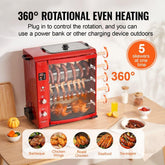 Stainless Steel Shawarma Grill Machine Electric/Gas Gyro Rotisserie Doner